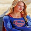 The Gorgeous Supergirl Paint By Number