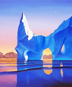 Greenland Iceberg paint by numbers