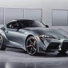 Grey Supra Sport Car Paint By Number