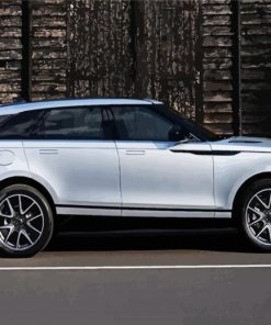 Grey Range Rover Velar Car paint by numbers