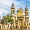 Guatemala Cathedral paint by numbers