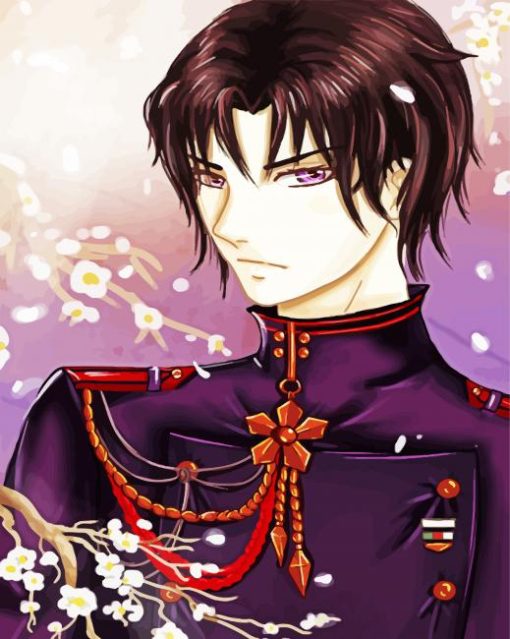 Guren Ichinose paint by numbers