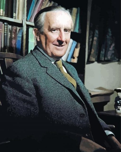 JRR Tolkien paint by number