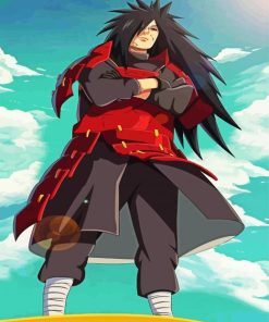 Madara Uchiha paint by numbers