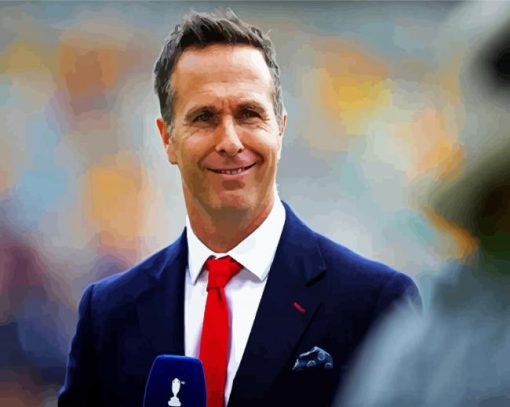 Michael Vaughan paint by numbers