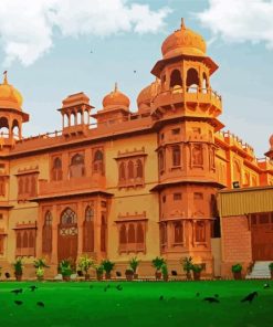 Karachi Mohatta Palace Pakistan Paint By Number