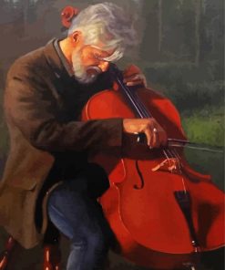 Musician Man paint by numbers