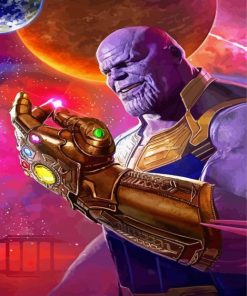 Thanos Infinity Gauntlet Paint By Number