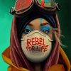 Rebel Girl Paint By Number