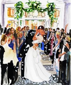 Romantic Wedding paint by numbers