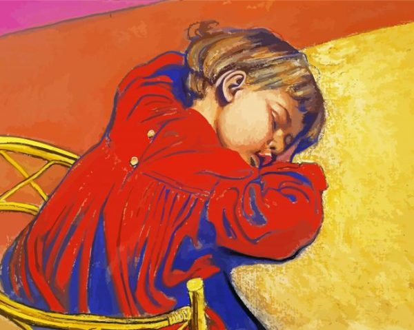 Spiacy Stas Wyspianski paint by numbers
