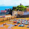 Tenby Town Wales Paint By Number