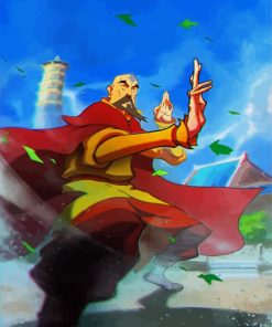 Tenzin Avatar paint by numbers