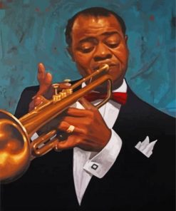 The Trombone Player Paint By Number