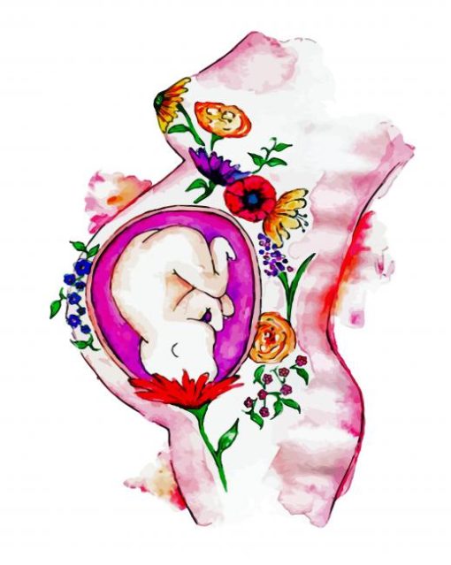 Unborn Baby Paint By Number