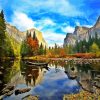 Usa California Yosemite Valley El Capitan National Park paint by numbers