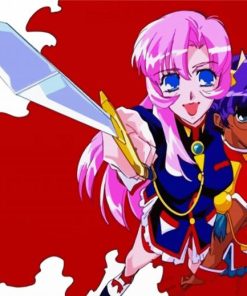 Utena Anime Girl Paint By Number