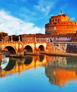 Castel Sant Angelo paint by numbers