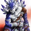 Digimon Weregarurumon Paint By Number