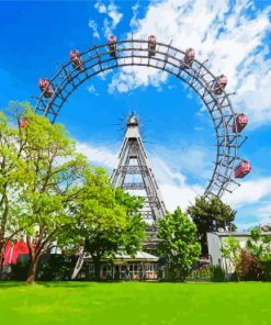 Wiener Riesenrad paint by numbers