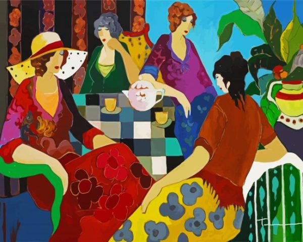 Women By Tarkay Paint By Number