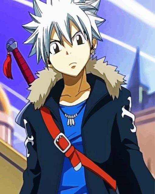 Abru Glory from rave Master paint by numbers