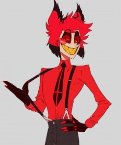 Hazbin Hotel Alastor Art Paint By Number