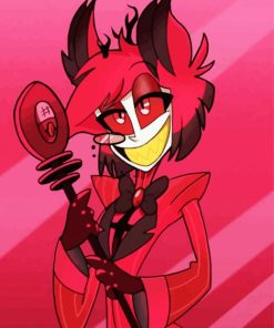 Hazbin Hotel Alastor Character Paint By Number