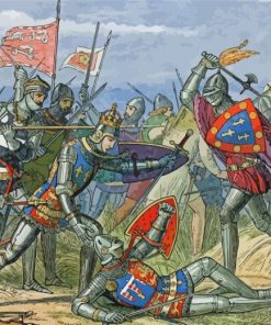 Agincourt Battle Paint By Number