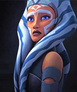 Animation Ahsoka Tano Paint By Number