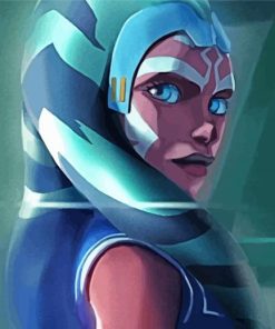 Animated Ahsoka Paint By Number