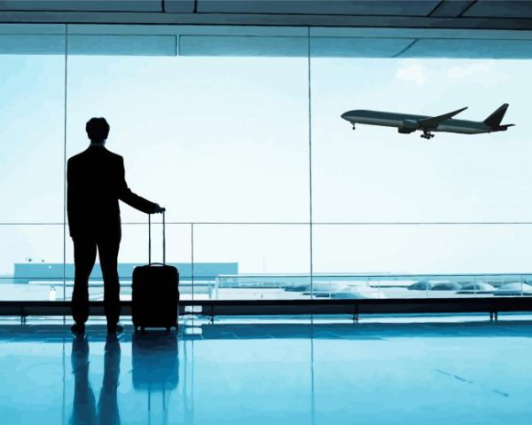 Airport Traveling Paint By Number