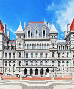 Albany New York State Capital Paint By Number