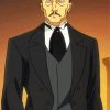 Alfred Pennyworth From Batman Movie paint by numbers