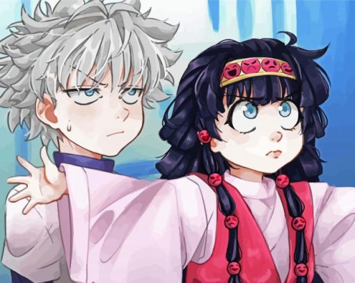 killua And Alluka Art Paint By Number