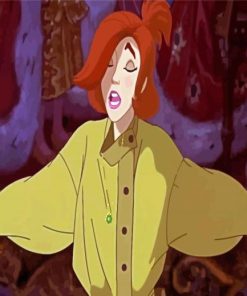 Disney Anastasia Singing Paint By Number