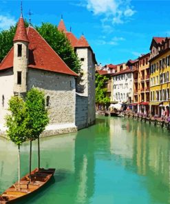 Annecy City In France Paint By Number