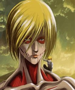 Annie Leonhart Armin Arlert paint by numbers