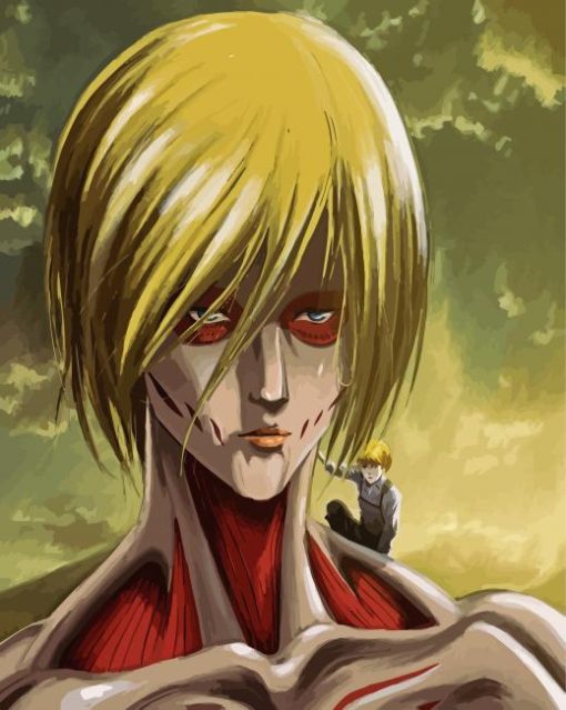 Annie Leonhart Armin Arlert paint by numbers