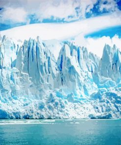 Antarctica Glaciers Paint By Number