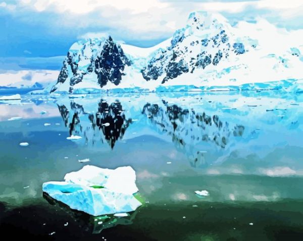 Antarctica Sea Ice Paint By Number