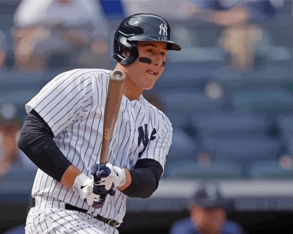 Anthony Rizzo New York Yankees Player Paint By Number