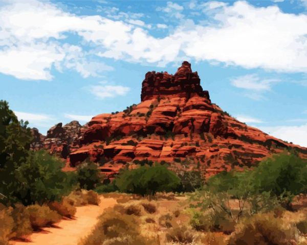 Arizona Sedona Paint By Number