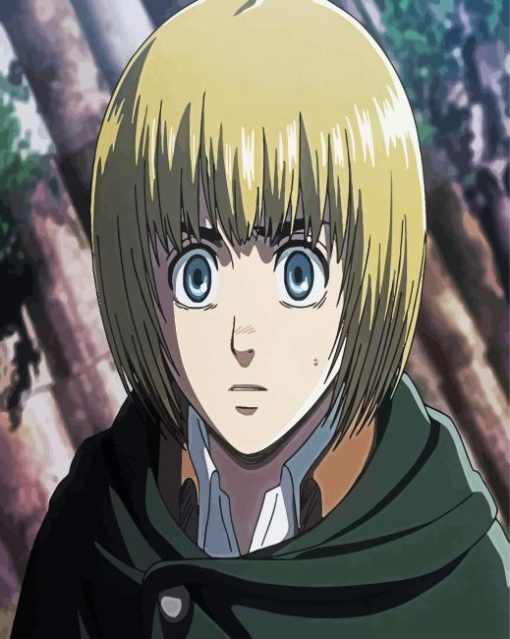 Armin Arlert Attack On Titan Paint By Number