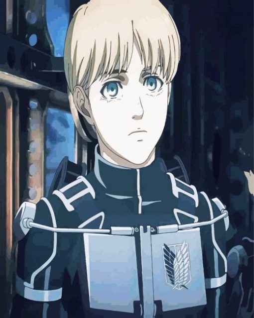 Armin Arlert Attack On Titan Anime Character Paint By Number