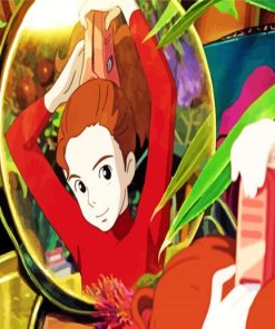 Arrietty Secret World paint by numbers