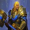 Arthas Hearthstone paint by numbers