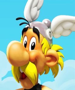 Asterix Cartoon Character Paint By Number