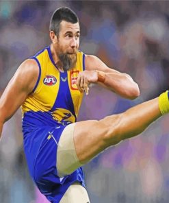 Australian Football League Josh Kennedy Paint By Number