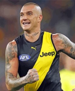 Australian Football League Dustin Martin Paint By Number